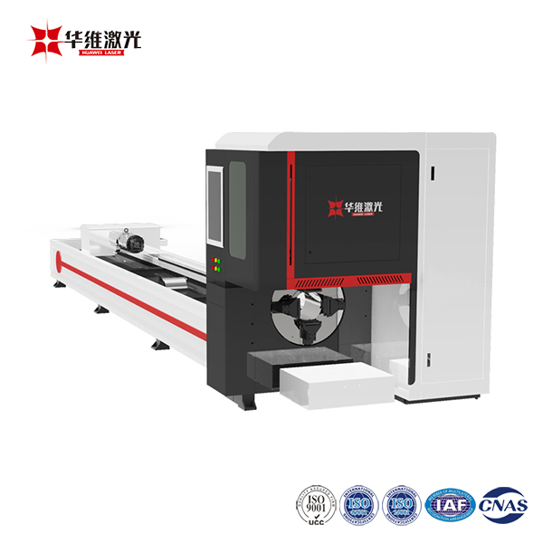 Høy produktivitet 3000W Tube Fiber Laser Cutting Machine